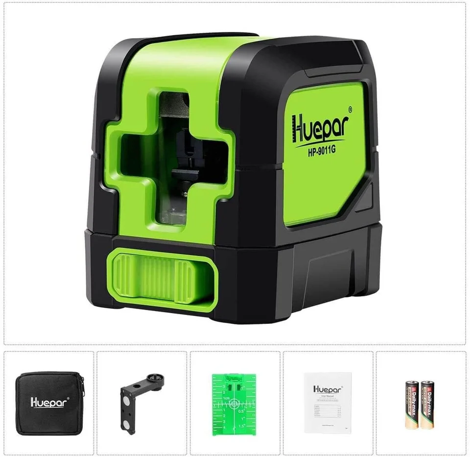 huepar-9011g-diy-self-leveling-green-beam-cross-line-laser-with-360-magnetic-pivoting-base-huepar-us-2
