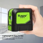 HUEPAR 9011G Green Cross-Line Laser Level
